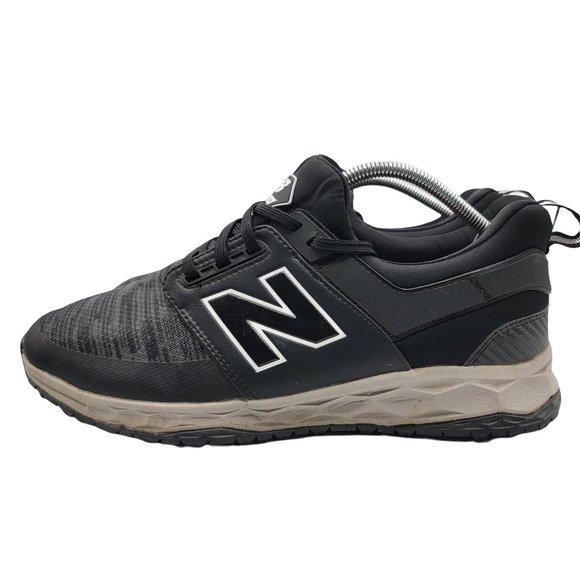 New Balance Fresh Foam Mens 12 (2E) Black Links Spikeless Golf Shoes NBG4000BK main image 7
